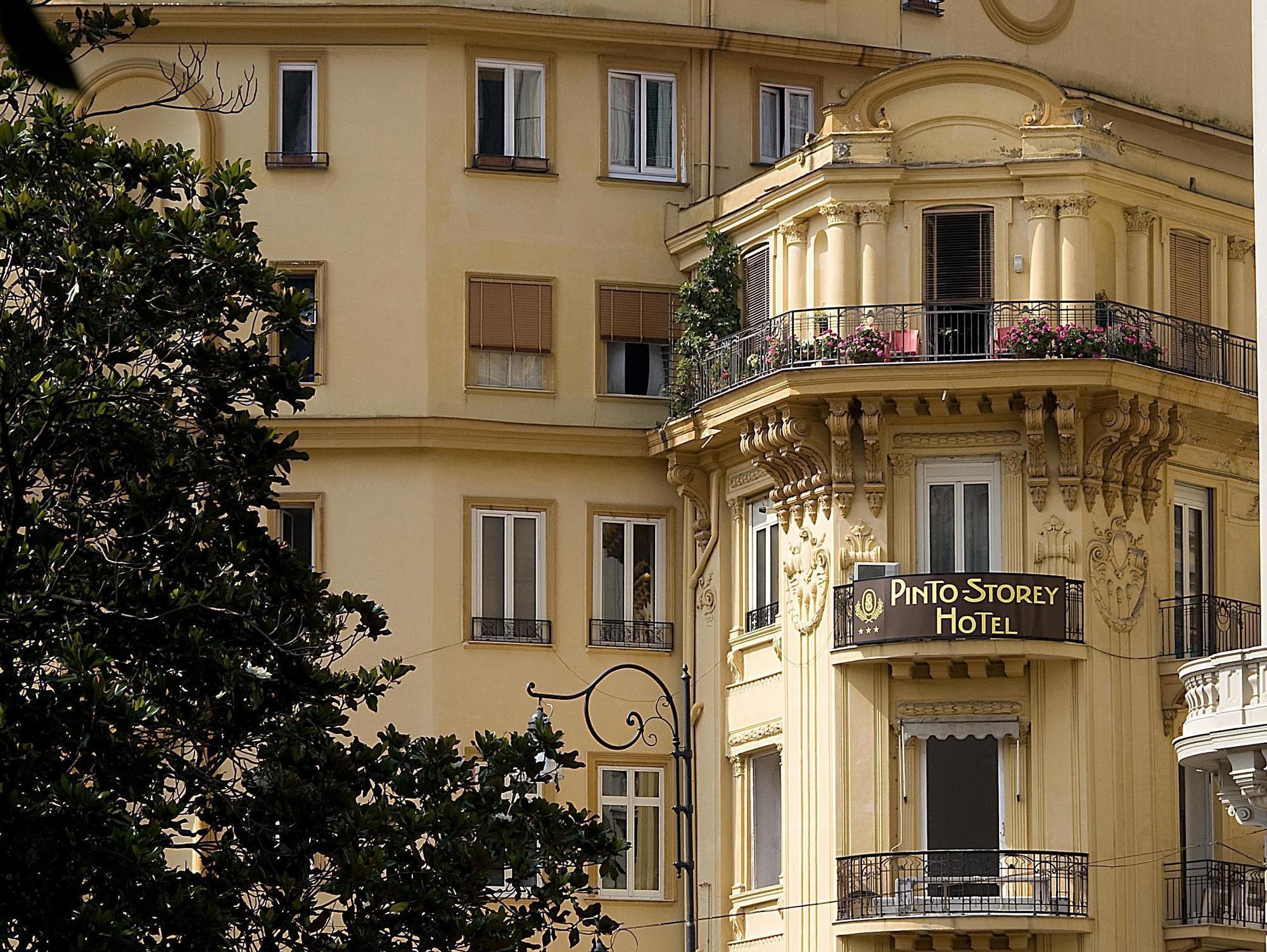 Pinto-Storey Hotel Napoli Bagian luar foto